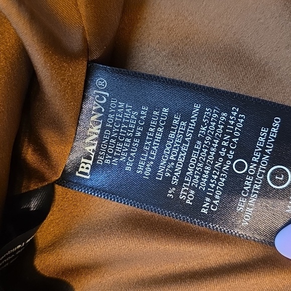 Blank NYC Tan Suede Women's Jacket - Picture 5 of 17